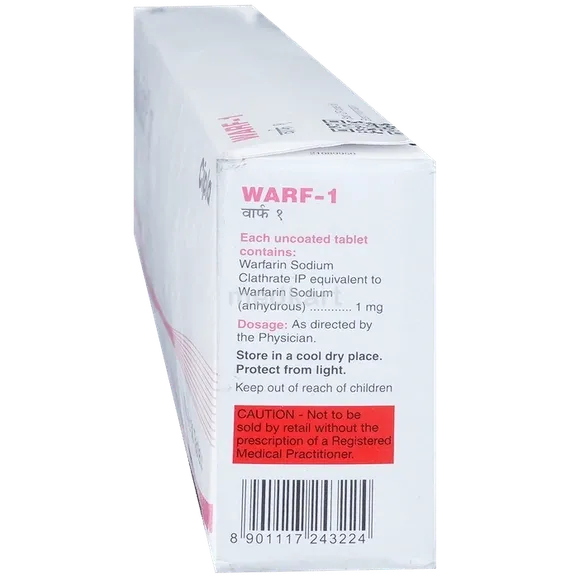 warf 1mg tablet 30's